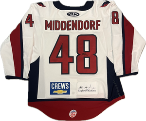 #48 Erik Middendorf Game-Worn Jersey