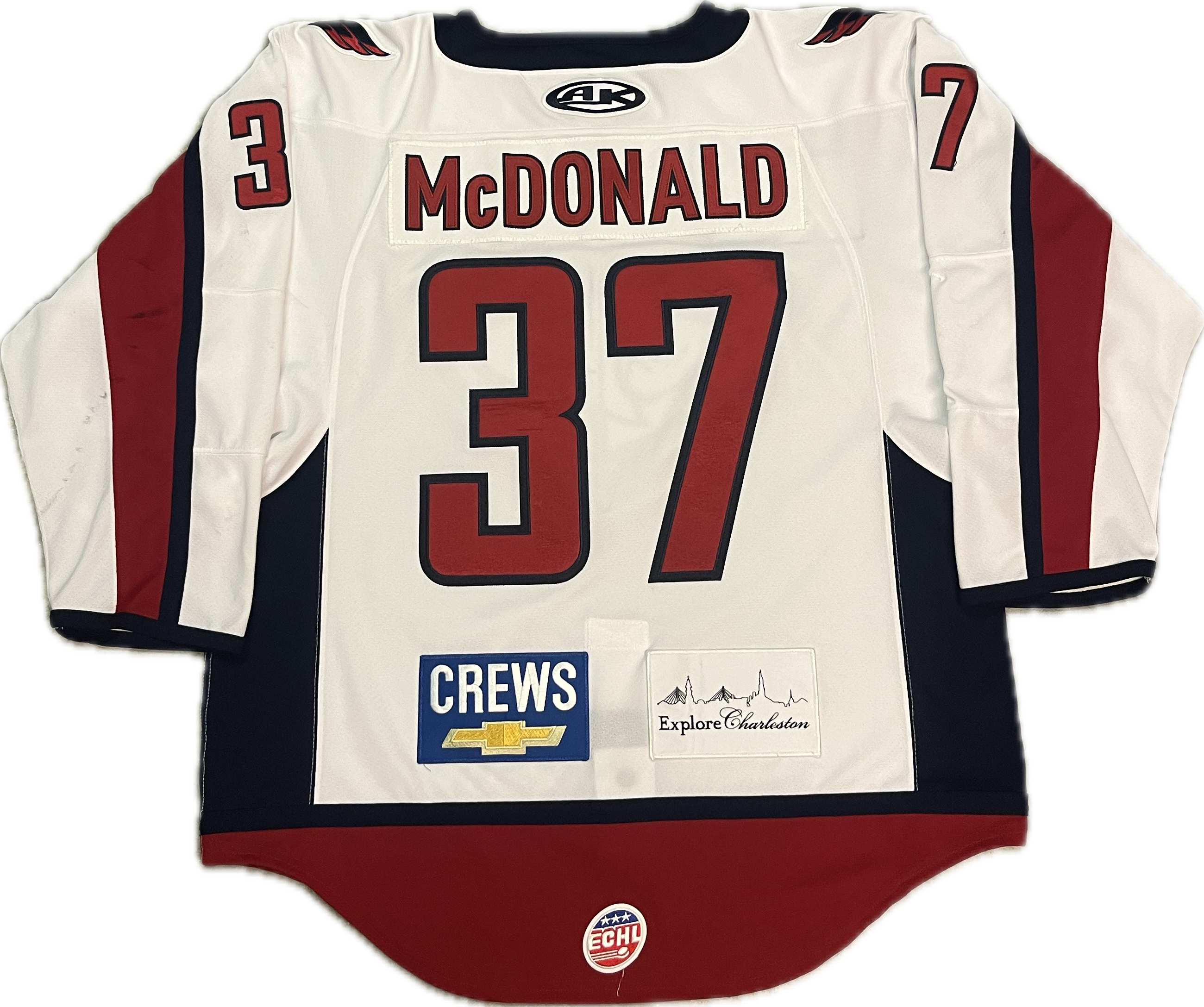 #37 Jon McDonald Game-Worn Jersey