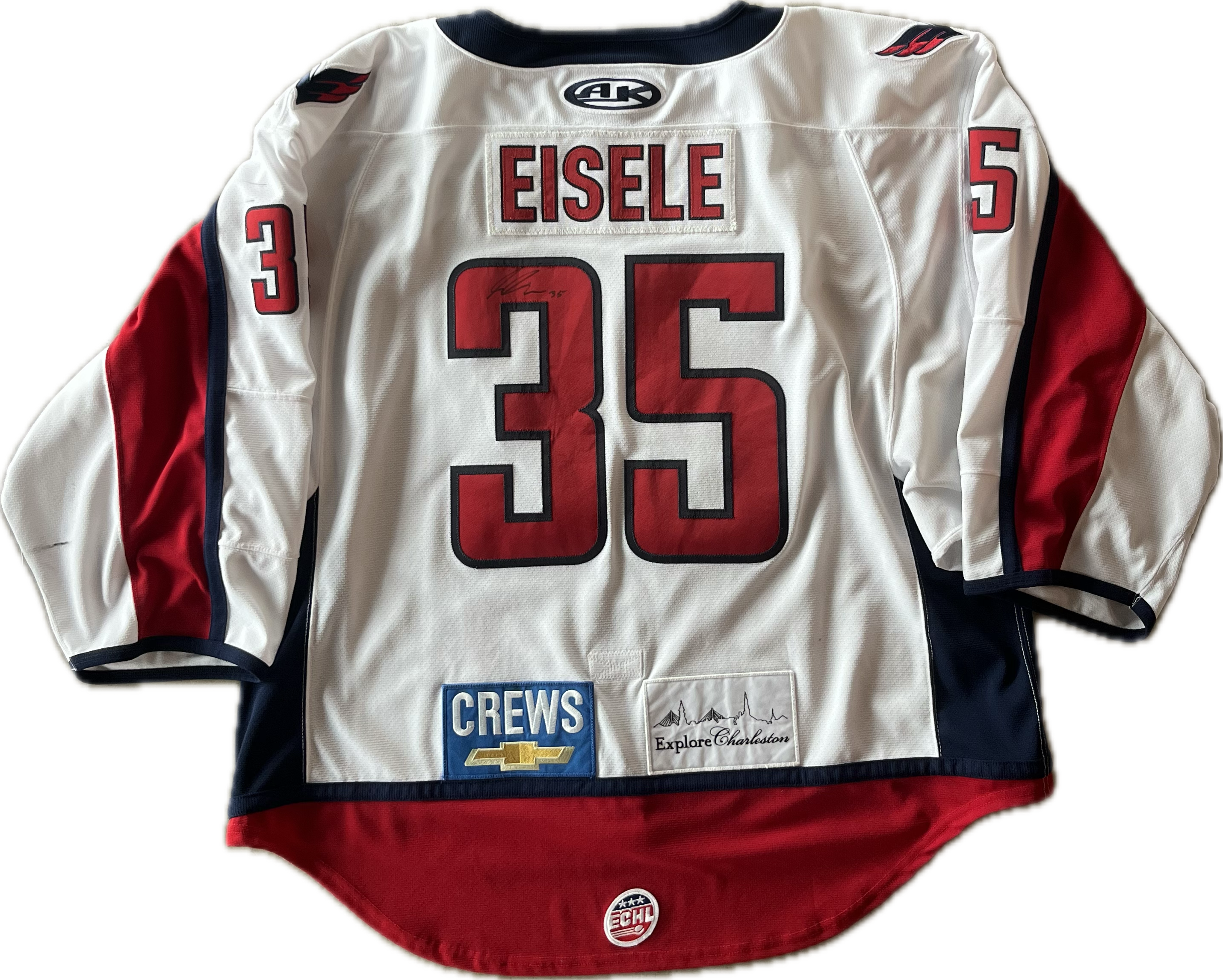 #35 Seth Eisele Game-Worn Jersey