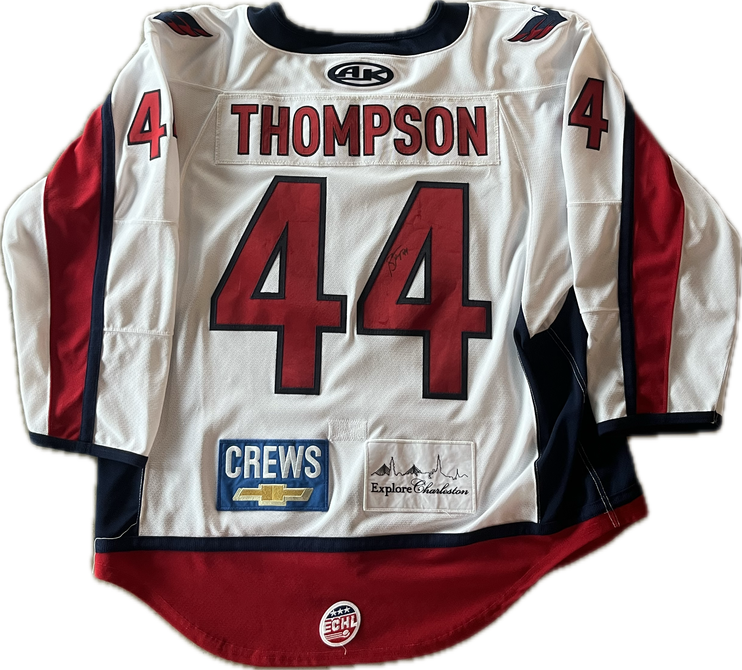 #44 Blake Thompson Game-Worn Jersey