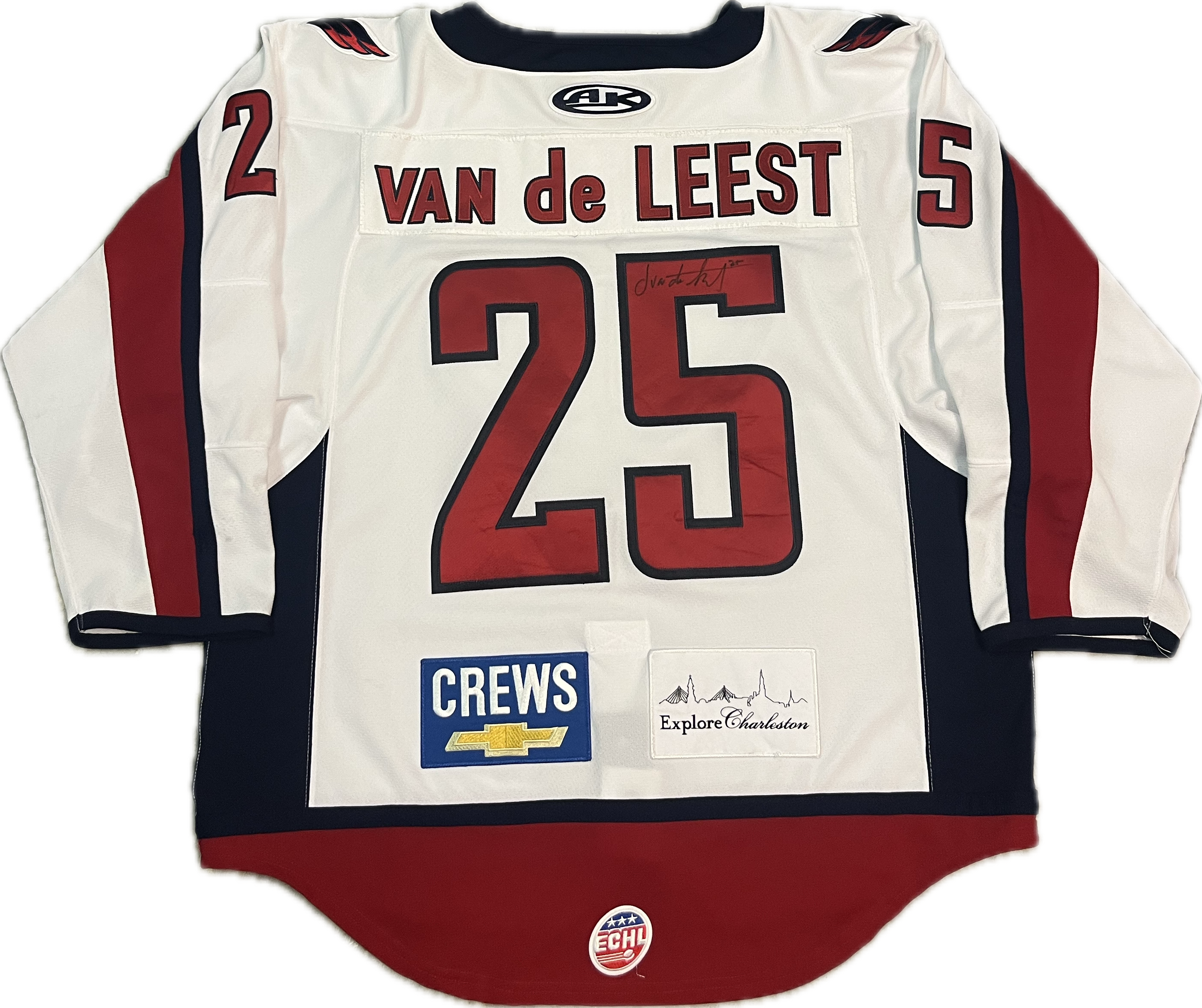 #25 Jackson Van de Leest Game-Worn Jersey