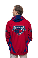 Load image into Gallery viewer, Red Stingrays Hockey Windbreaker
