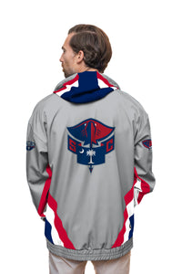 Grey Stingrays Hockey Windbreaker