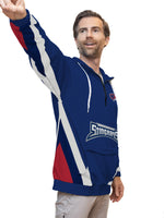 Load image into Gallery viewer, Blue Stingrays Hockey Windbreaker
