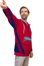 Load image into Gallery viewer, Red Stingrays Hockey Windbreaker
