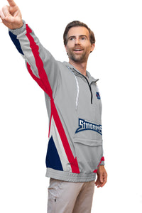 Grey Stingrays Hockey Windbreaker