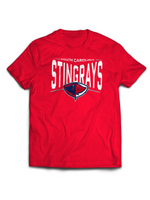 Load image into Gallery viewer, South Carolina Stingrays Red "Full Fandom" T-Shirt
