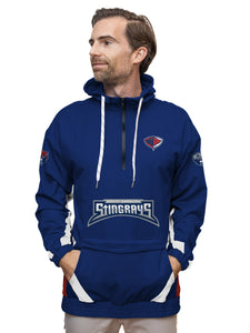 Blue Stingrays Hockey Windbreaker