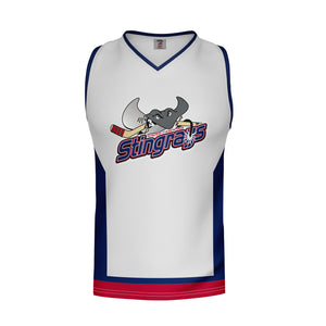 South Carolina Stingrays White Hockey Tank (PLEASE READ DESCRIPTION BELOW)