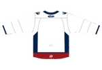 Load image into Gallery viewer, Adult Athletic Knit Stingrays SUBLIMATED Replica White Jersey

