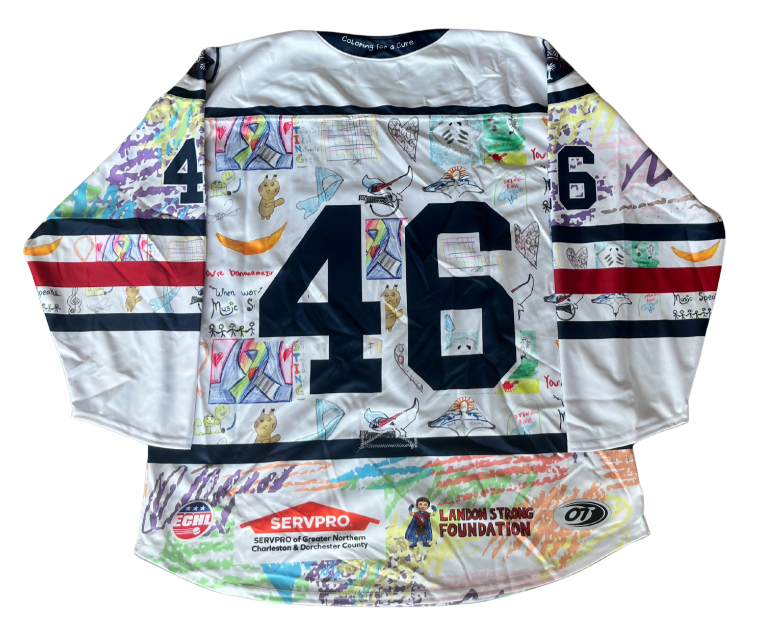 Authentic 2024/2025 Coloring For A Cure Jersey