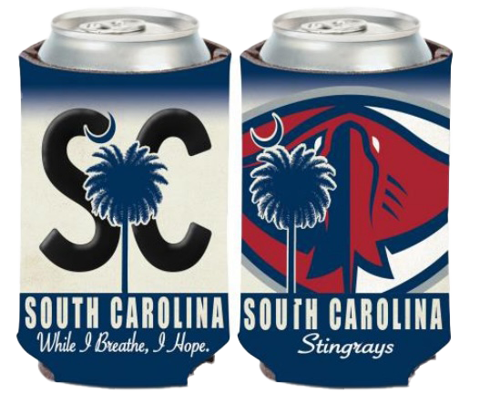 Stingrays License Plate Koozie