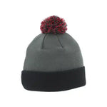 Load image into Gallery viewer, Zephyr Black Element 3D Pom Knit Beanie
