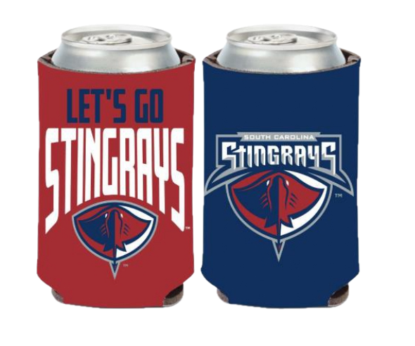 Stingrays Fanfare Koozie