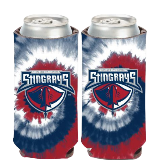 Stingrays Tie Dye Tall Boy Koozie