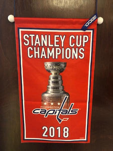Washington Capitals Stanley Cup Champions Banner