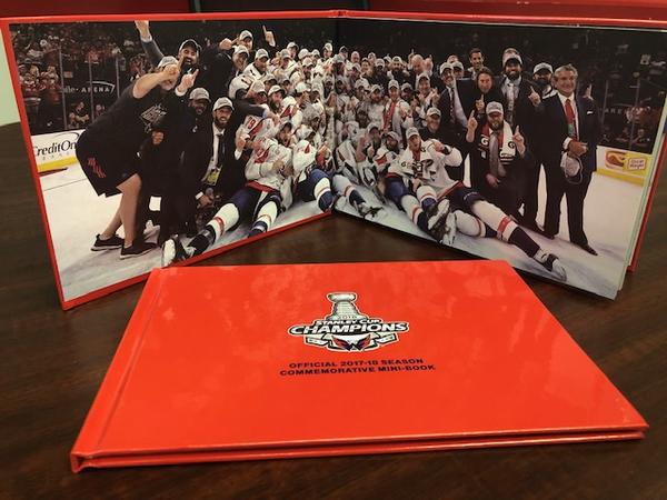 Washington Capitals Stanley Cup Champions Book