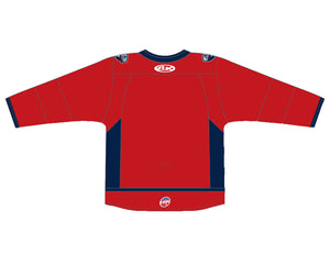 Adult Red Athletic Knit Stingrays Replica Jersey