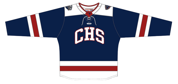 Youth Athletic Knit Stingrays Replica CHS Jersey